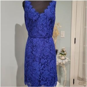 Monique Lhuillier royal blue great condition